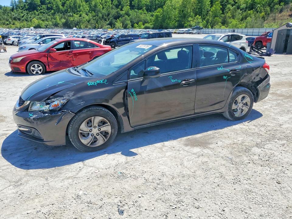 53279756 :رقم المزاد ، 19XFB2F53DE001255 vin ، 2013 Honda Civic مزاد بيع