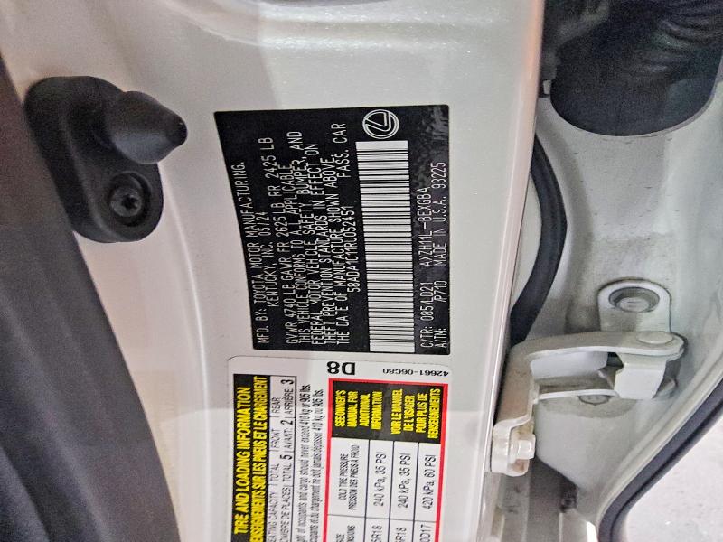 Продажа на аукционе авто 2024 Lexus Es 300h, vin: 58ADA1C11RU052451, номер лота: 54984576