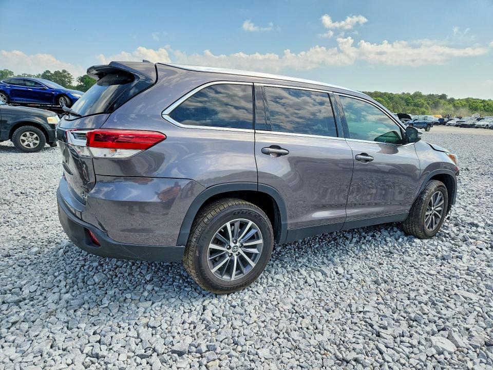Aukcja sprzedaży 2019 Toyota Highlander, vin: 5TDKZRFH8KS329075, numer aukcji: 54284006
