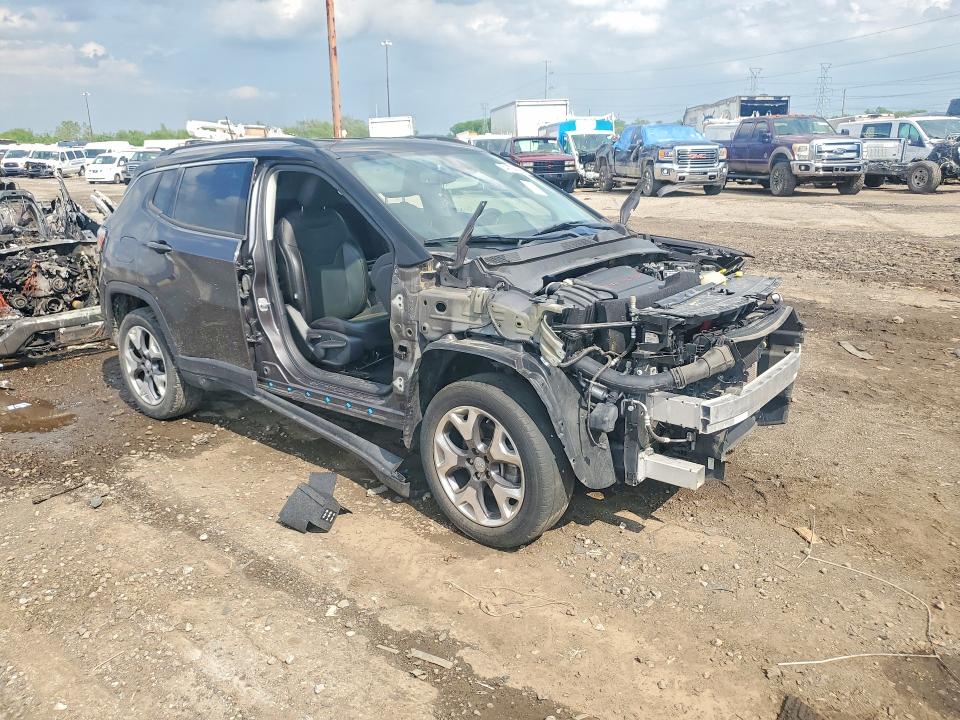 54138926 :رقم المزاد ، 3C4NJDCB7LT222954 vin ، 2020 Jeep Compass مزاد بيع