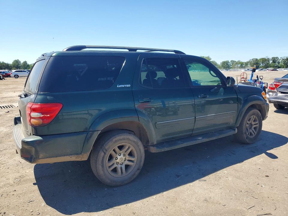 2003 Toyota Sequoia მანქანა იყიდება აუქციონზე, vin: 5TDBT48A93S182707, აუქციონის ნომერი: 55529586