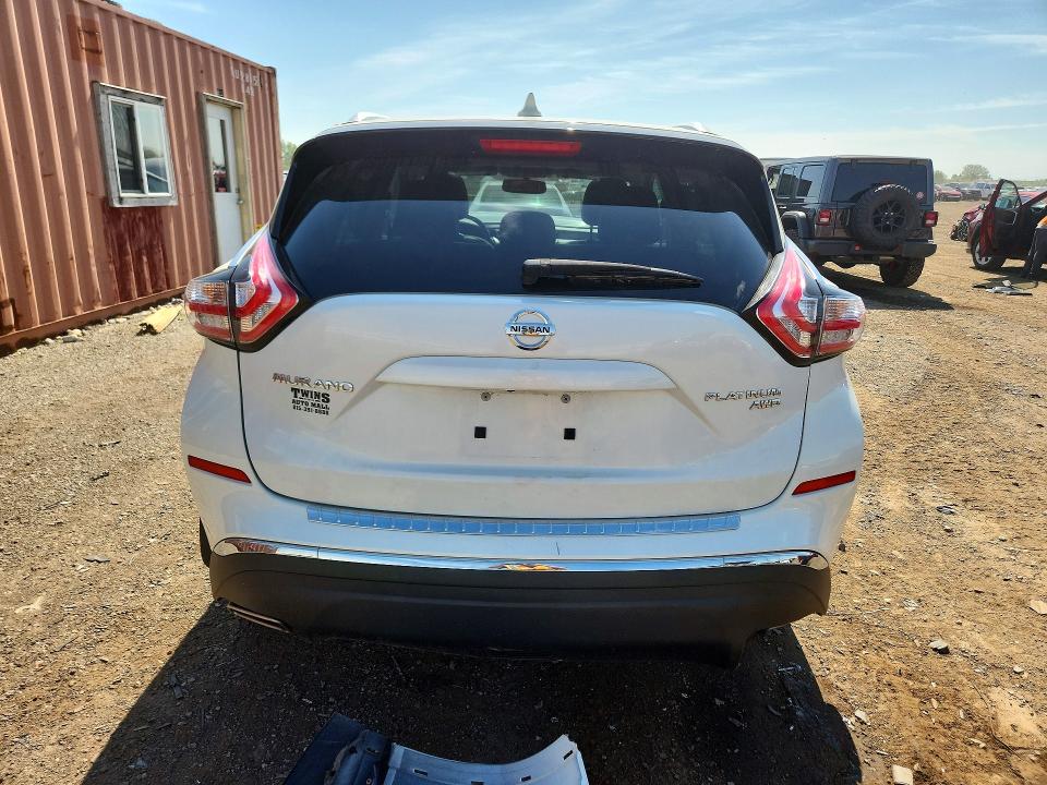 54782996 :رقم المزاد ، 5N1AZ2MH0HN122891 vin ، 2017 Nissan Morano مزاد بيع