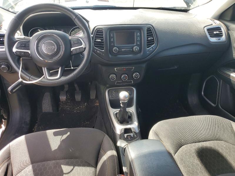 2018 Jeep Compass მანქანა იყიდება აუქციონზე, vin: 3C4NJCABXJT318720, აუქციონის ნომერი: 55156556