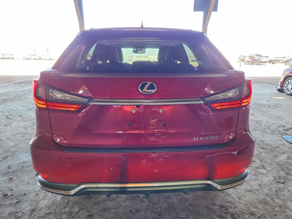 2022 Lexus Rx მანქანა იყიდება აუქციონზე, vin: 2T2HGMDA2NC079494, აუქციონის ნომერი: 53778736