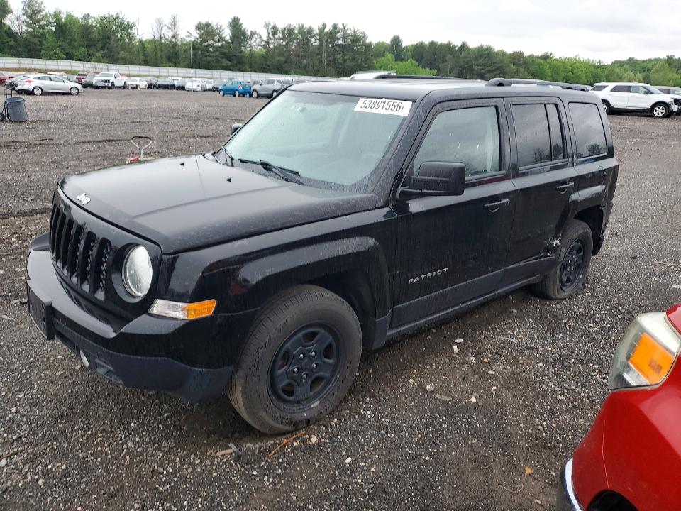 2016 Jeep Patriot მანქანა იყიდება აუქციონზე, vin: 1C4NJPBA7GD716009, აუქციონის ნომერი: 53891556