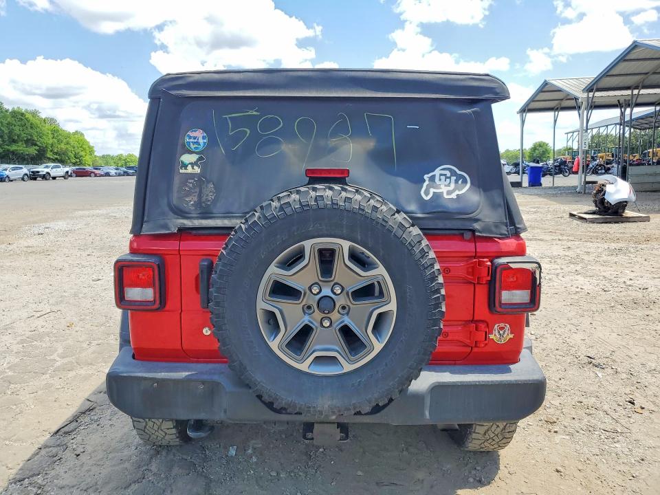 Продажа на аукционе авто 2018 Jeep Wrangler Unlimited, vin: 1C4HJXDG8JW158987, номер лота: 53706446