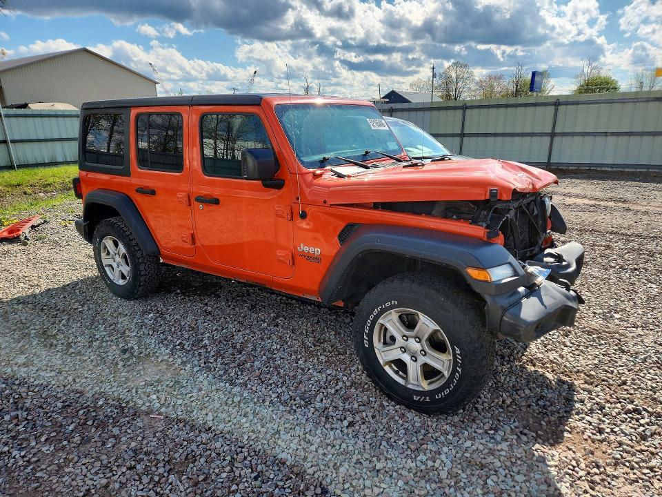 52165406 :رقم المزاد ، 1C4HJXDG5JW253085 vin ، 2018 Jeep Wrangler Unlimited مزاد بيع
