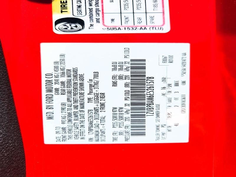 Продаж на аукціоні авто 2014 Ford Mustang, vin: 1ZVBP8AM6E5261578, номер лоту: 54195546
