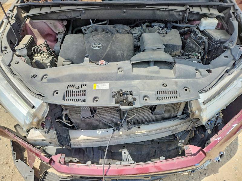 2019 Toyota Highlander მანქანა იყიდება აუქციონზე, vin: 5TDBZRFH1KS731794, აუქციონის ნომერი: 53613226