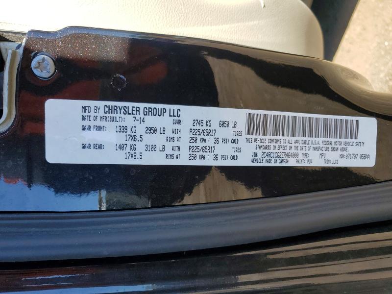 Продаж на аукціоні авто 2014 Chrysler Town & Country, vin: 2C4RC1CG2ER464000, номер лоту: 53229976