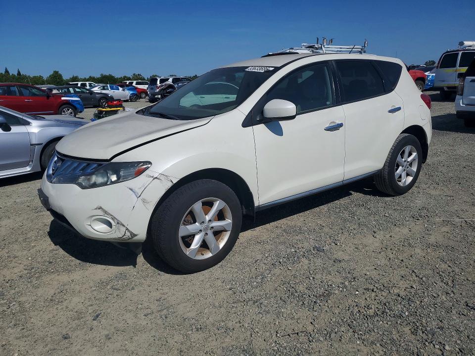 2010 Nissan Murano მანქანა იყიდება აუქციონზე, vin: JN8AZ1MW3AW133000, აუქციონის ნომერი: 53633686