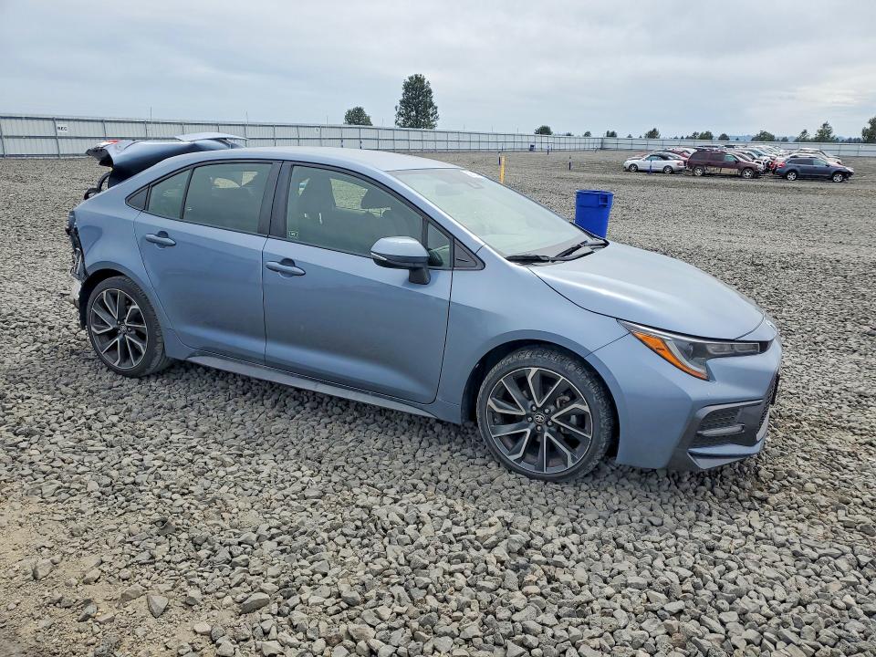 52916076 :رقم المزاد ، JTDS4MCE4MJ070922 vin ، 2021 Toyota Corolla مزاد بيع