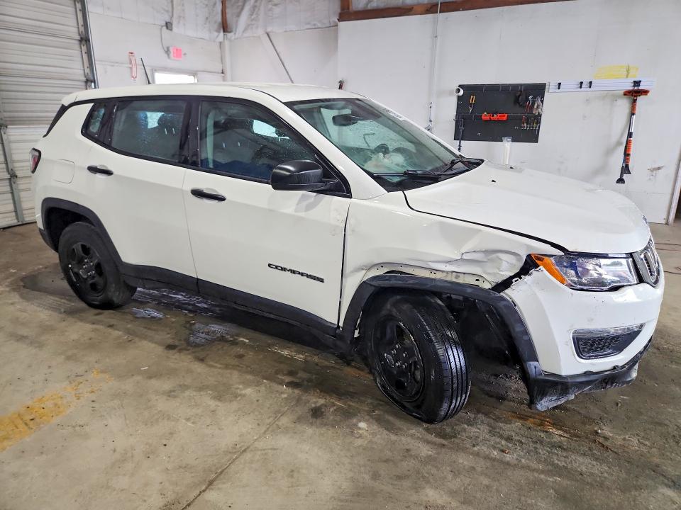 54580636 :رقم المزاد ، 3C4NJDAB4MT555343 vin ، 2021 Jeep Compass مزاد بيع