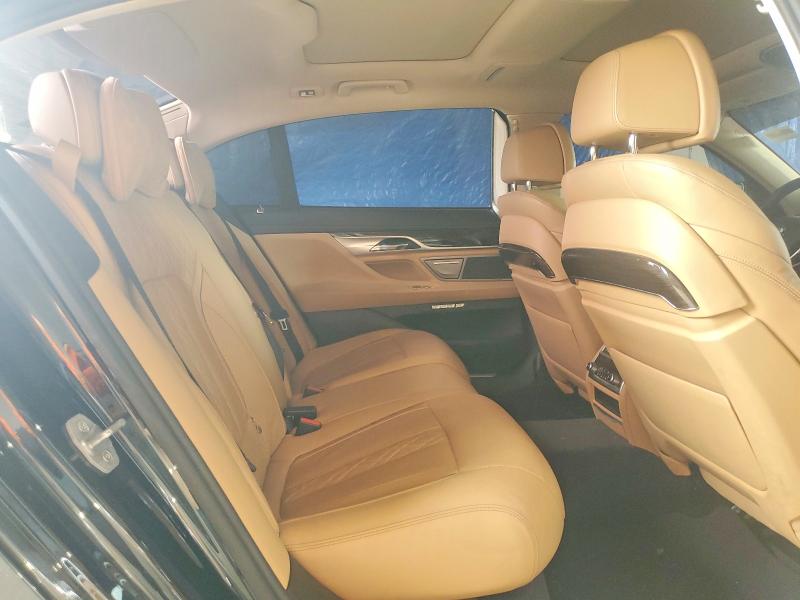 2016 Bmw 750 მანქანა იყიდება აუქციონზე, vin: WBA7F0C50GGL99687, აუქციონის ნომერი: 53955506