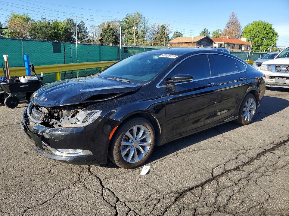 Продаж на аукціоні авто 2015 Chrysler 200, vin: 1C3CCCCG2FN524605, номер лоту: 46168416