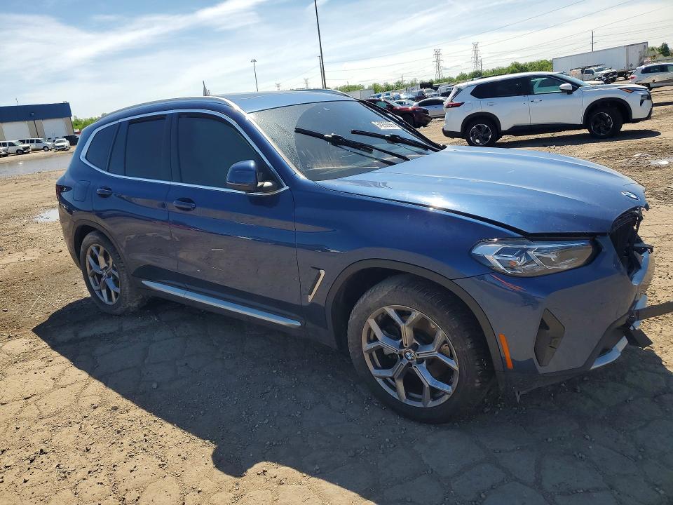 54259866 :رقم المزاد ، 5UX53DP00N9N40198 vin ، 2022 Bmw X3 مزاد بيع
