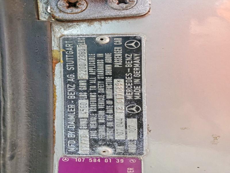 Aukcja sprzedaży 1974 Mercedes-benz 450, vin: 10704412017089, numer aukcji: 53816096