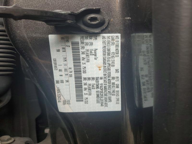 Aukcja sprzedaży 2016 Ford Focus, vin: 1FADP3E25GL203649, numer aukcji: 53839956