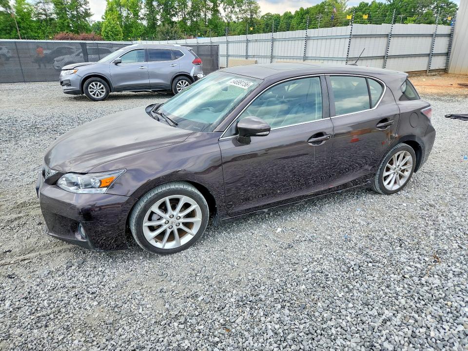 2012 Lexus Ct მანქანა იყიდება აუქციონზე, vin: JTHKD5BH6C2096446, აუქციონის ნომერი: 54699156