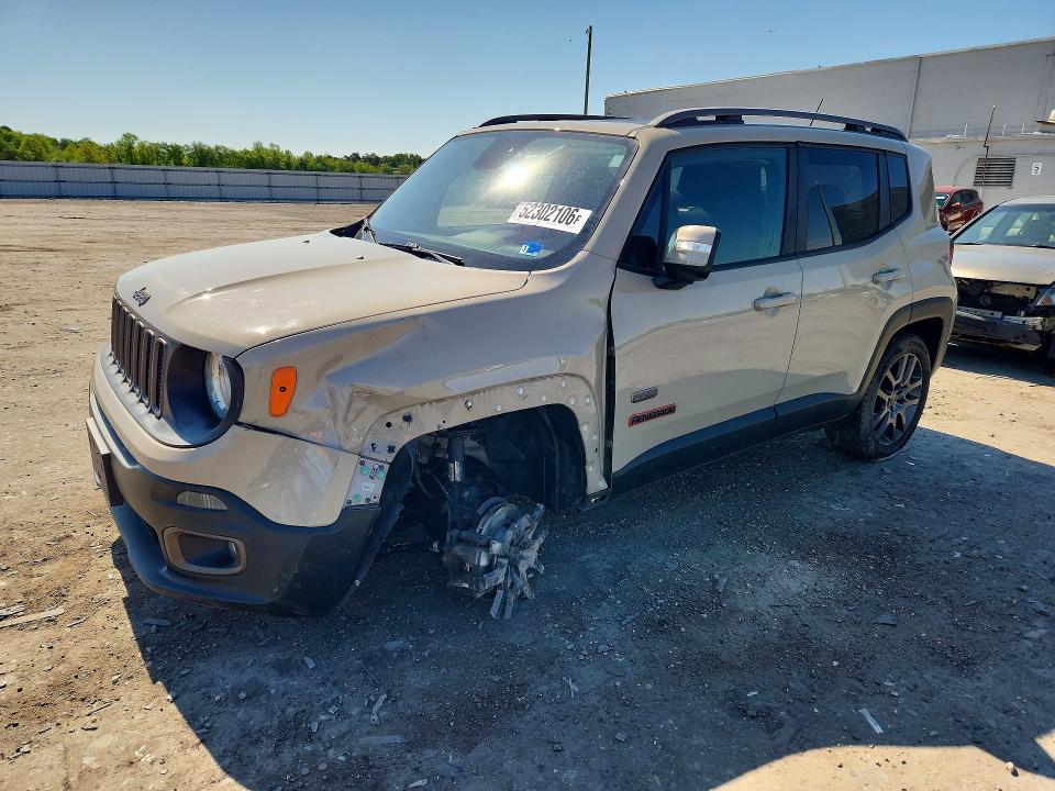 Продаж на аукціоні авто 2016 Jeep Renegade, vin: ZACCJBBW5GPD02704, номер лоту: 52302106
