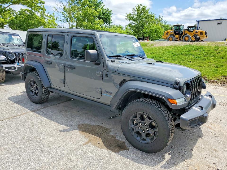 2023 Jeep Wrangler მანქანა იყიდება აუქციონზე, vin: 1C4JJXN61PW663558, აუქციონის ნომერი: 53850036