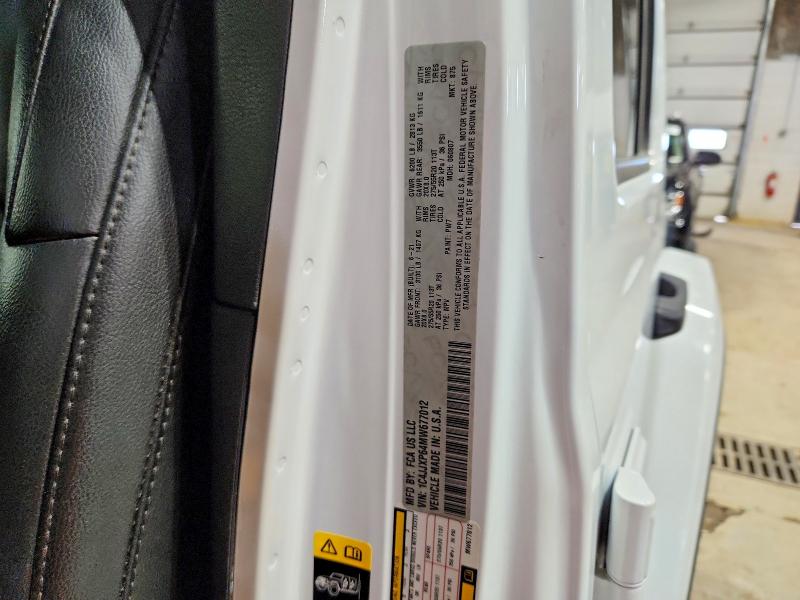 Aukcja sprzedaży 2021 Jeep Wrangler Unlimited, vin: 1C4JJXP64MW677012, numer aukcji: 54316896