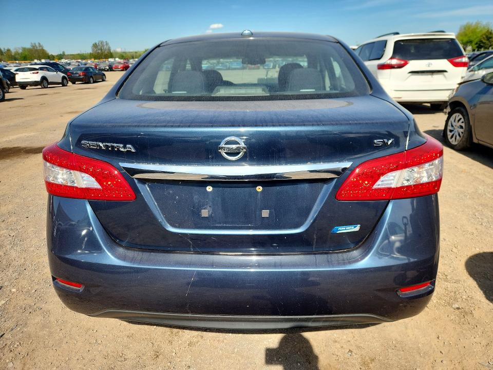 2014 Nissan Sentra მანქანა იყიდება აუქციონზე, vin: 3N1AB7AP8EL642725, აუქციონის ნომერი: 53517406