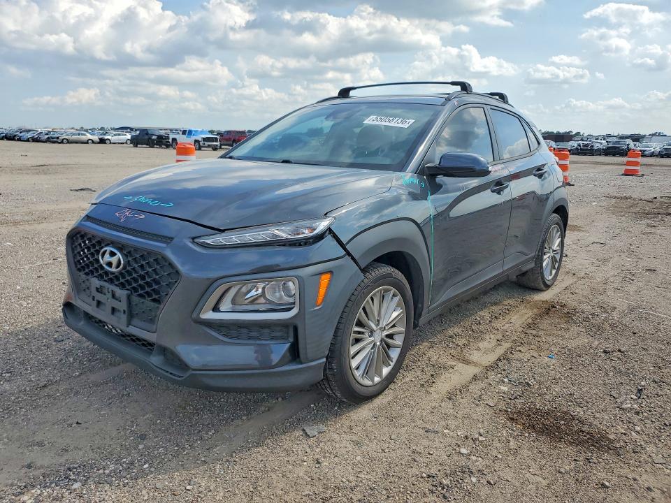 2020 Hyundai Kona მანქანა იყიდება აუქციონზე, vin: KM8K22AA3LU555054, აუქციონის ნომერი: 55058136