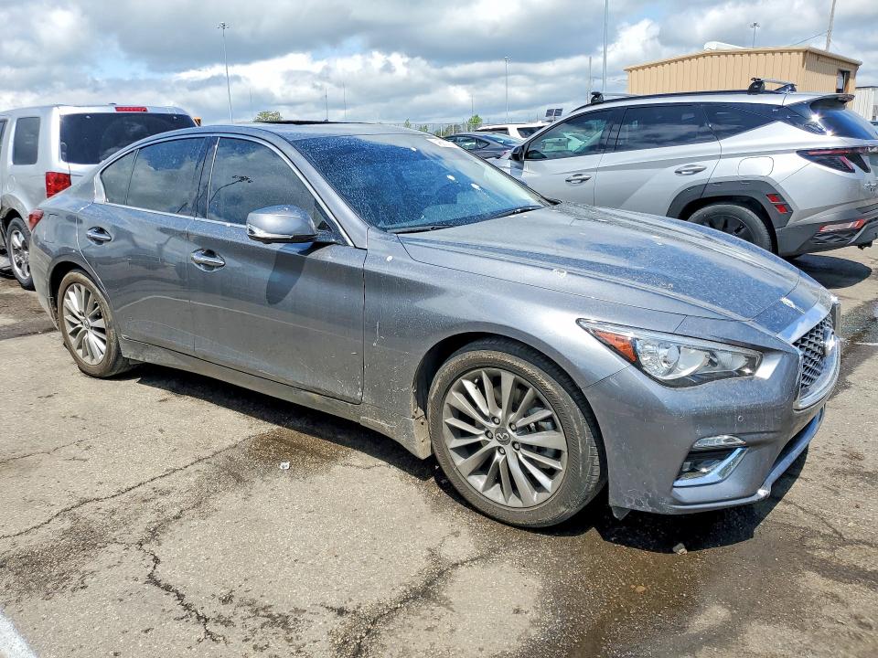 2022 Infiniti Q50 მანქანა იყიდება აუქციონზე, vin: JN1EV7BR3NM342251, აუქციონის ნომერი: 48652556