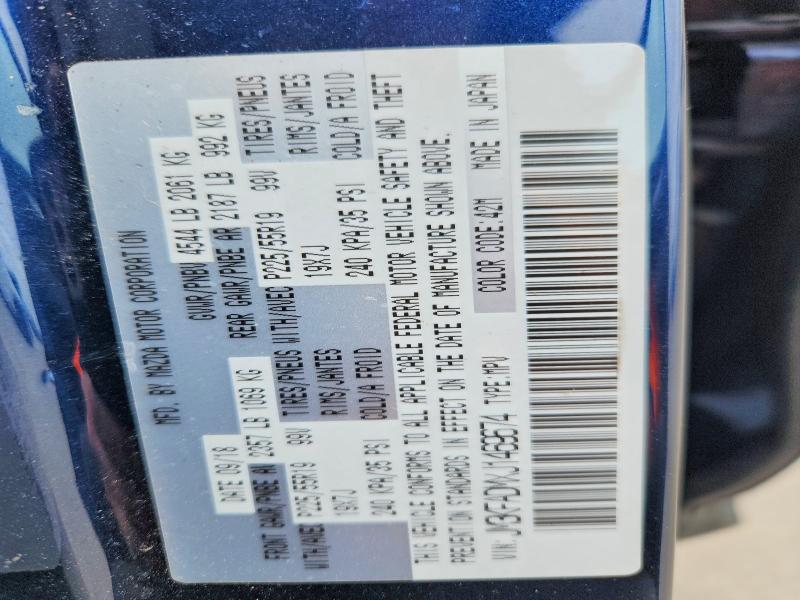 Aukcja sprzedaży 2018 Mazda Cx-5, vin: JM3KFADMXJ1469674, numer aukcji: 51625076