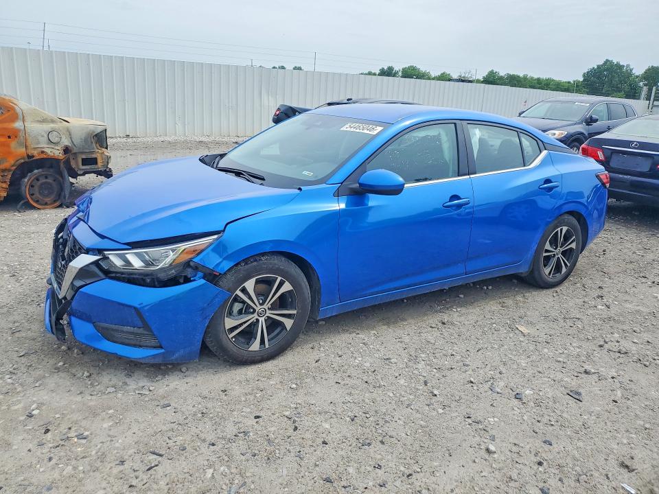 54465046 :رقم المزاد ، 3N1AB8CV5MY223685 vin ، 2021 Nissan Sentra مزاد بيع