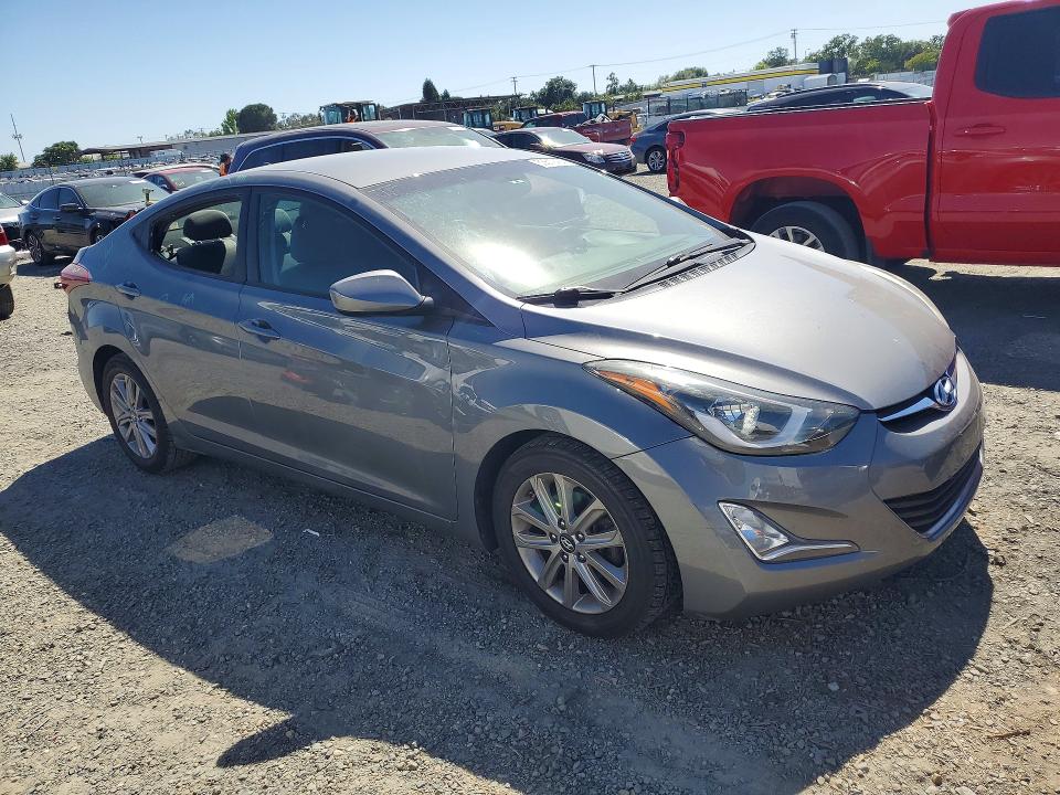 53612436 :رقم المزاد ، 5NPDH4AE7EH519116 vin ، 2014 Hyundai Elantra مزاد بيع