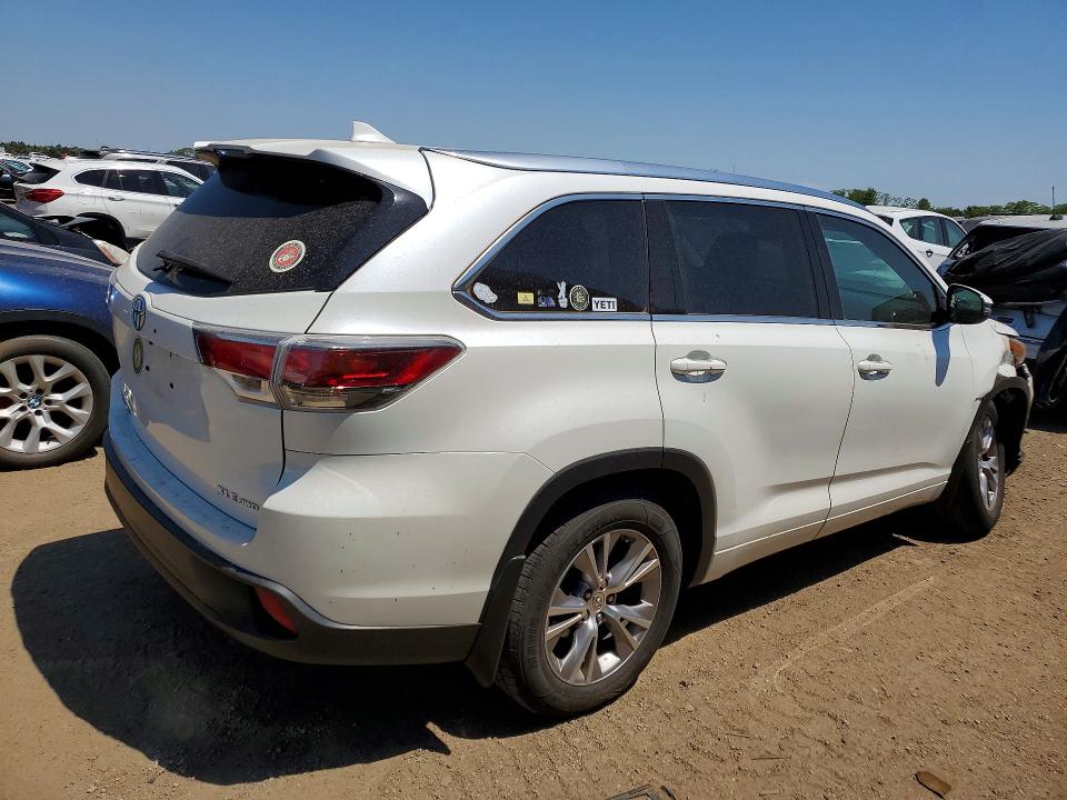 Aukcja sprzedaży 2015 Toyota Highlander, vin: 5TDJKRFHXFS127585, numer aukcji: 52962626
