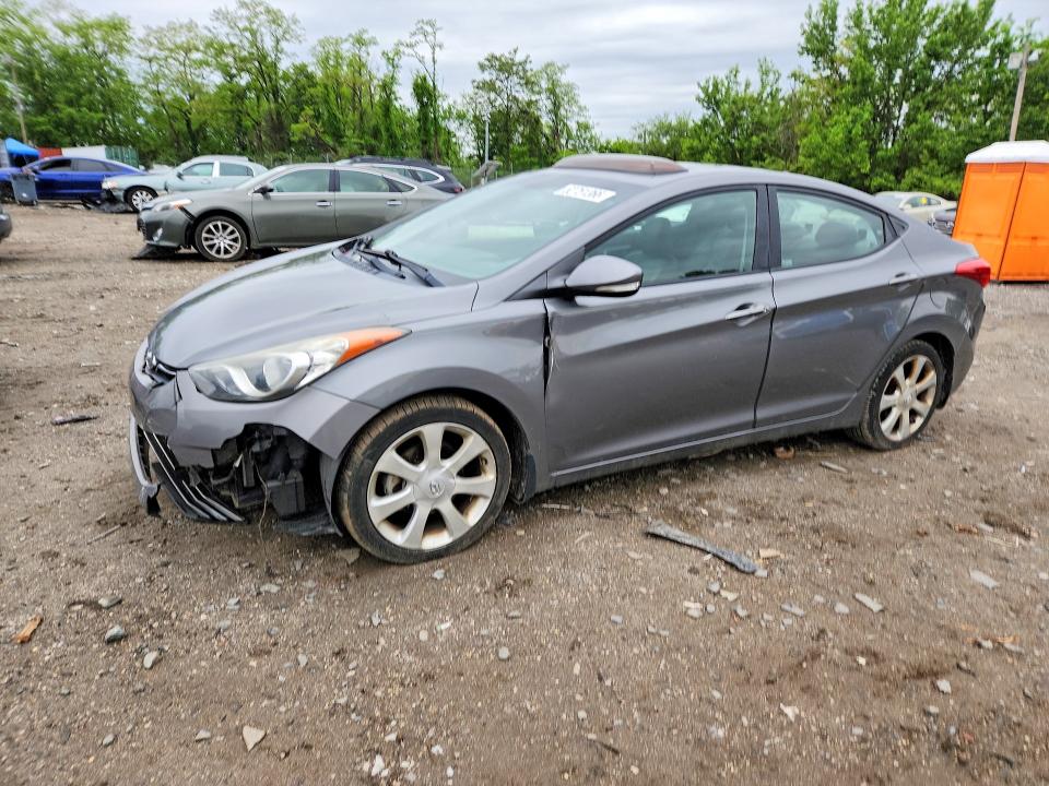 2013 Hyundai Elantra მანქანა იყიდება აუქციონზე, vin: 5NPDH4AE8DH154637, აუქციონის ნომერი: 52751366