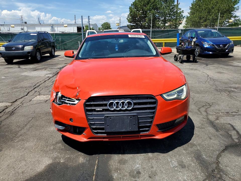 55403636 :رقم المزاد ، WAULFAFR8EA061263 vin ، 2014 Audi A5 مزاد بيع