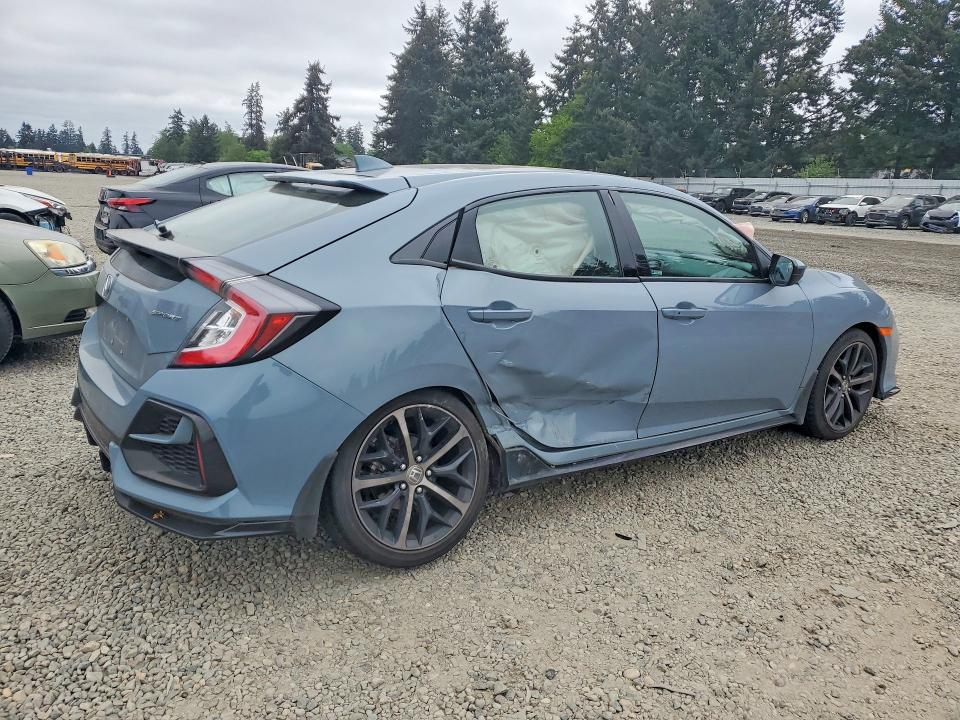 Aukcja sprzedaży 2021 Honda Civic, vin: SHHFK7H4XMU425574, numer aukcji: 52592076