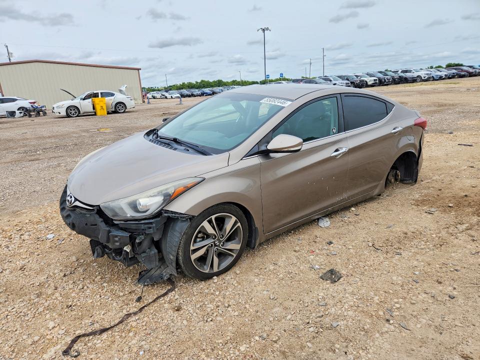 55082446 :رقم المزاد ، 5NPDH4AE9FH618120 vin ، 2015 Hyundai Elantra مزاد بيع
