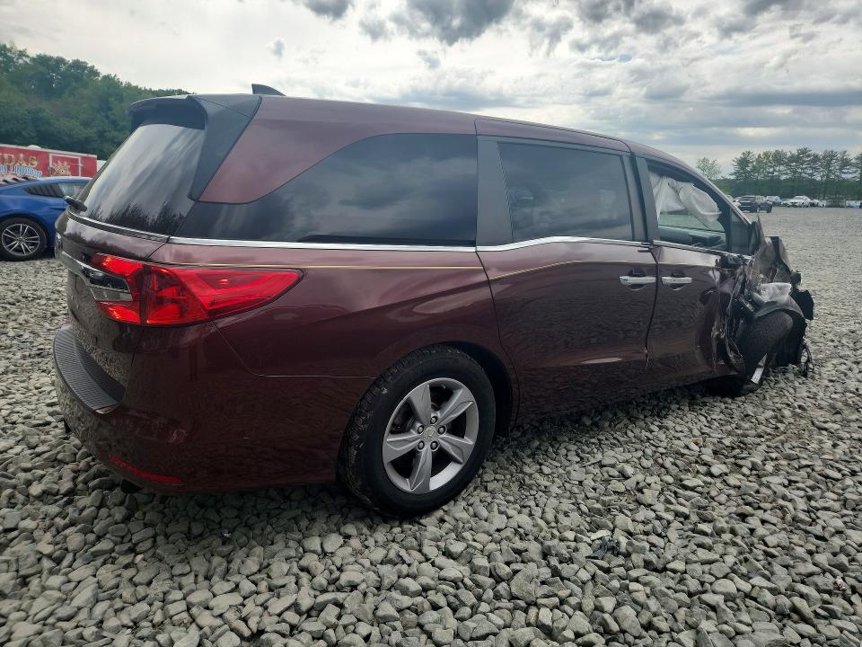 2018 Honda Odyssey მანქანა იყიდება აუქციონზე, vin: 5FNRL6H72JB068743, აუქციონის ნომერი: 53064786