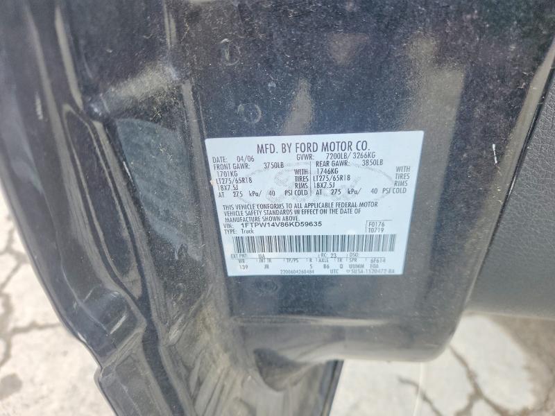 Aukcja sprzedaży 2006 Ford F150, vin: 1FTPW14V86KD59635, numer aukcji: 55616966