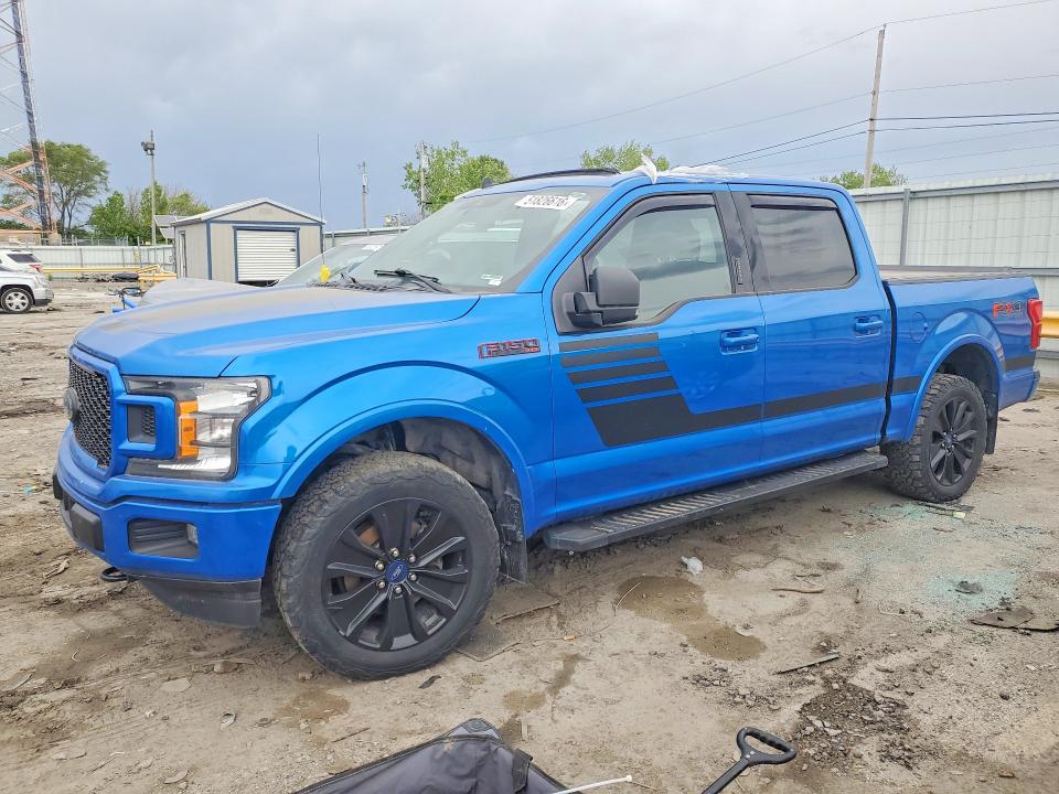 51826616 :رقم المزاد ، 1FTEW1E44KFA09659 vin ، 2019 Ford F150 مزاد بيع