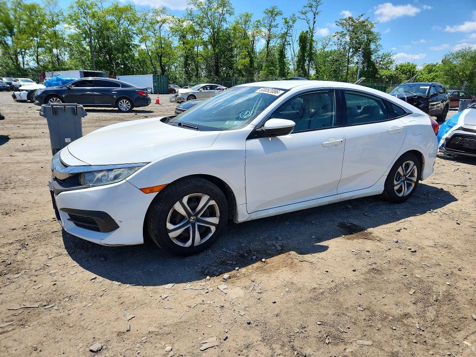 2018 Honda Civic მანქანა იყიდება აუქციონზე, vin: 2HGFC2F58JH540954, აუქციონის ნომერი: 53052086