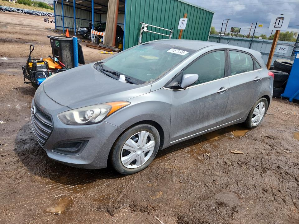 52675346 :رقم المزاد ، KMHD35LH8HU374864 vin ، 2017 Hyundai Elantra Gt مزاد بيع