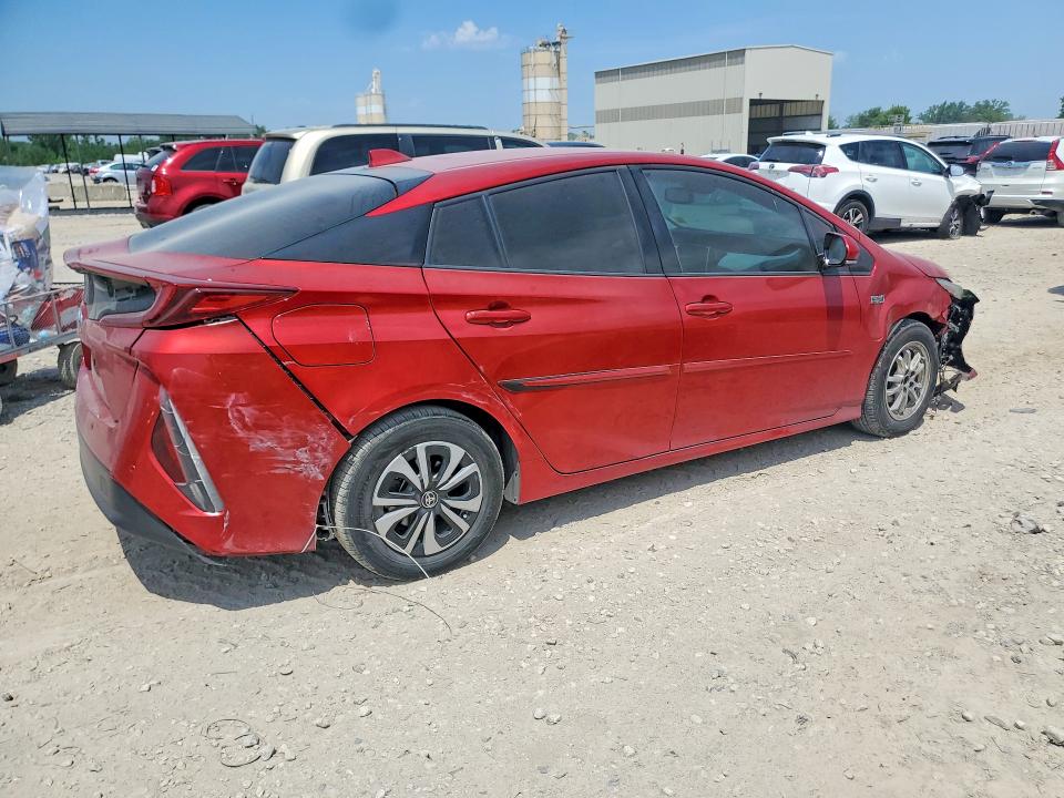 53829986 :رقم المزاد ، JTDKARFP8J3073745 vin ، 2018 Toyota Prius Prime مزاد بيع