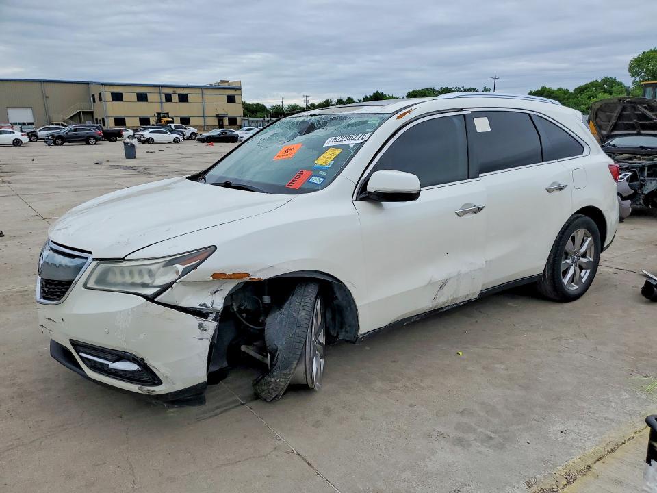 2014 Acura Mdx მანქანა იყიდება აუქციონზე, vin: 5FRYD3H83EB018695, აუქციონის ნომერი: 52296276