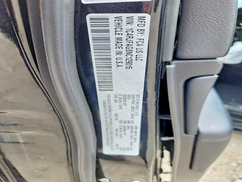 2022 Jeep Grand Cherokee მანქანა იყიდება აუქციონზე, vin: 1C4RJFAG8NC129015, აუქციონის ნომერი: 53709326