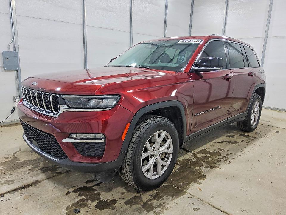 2022 Jeep Grand Cherokee მანქანა იყიდება აუქციონზე, vin: 1C4RJHBG5N8582912, აუქციონის ნომერი: 51127306