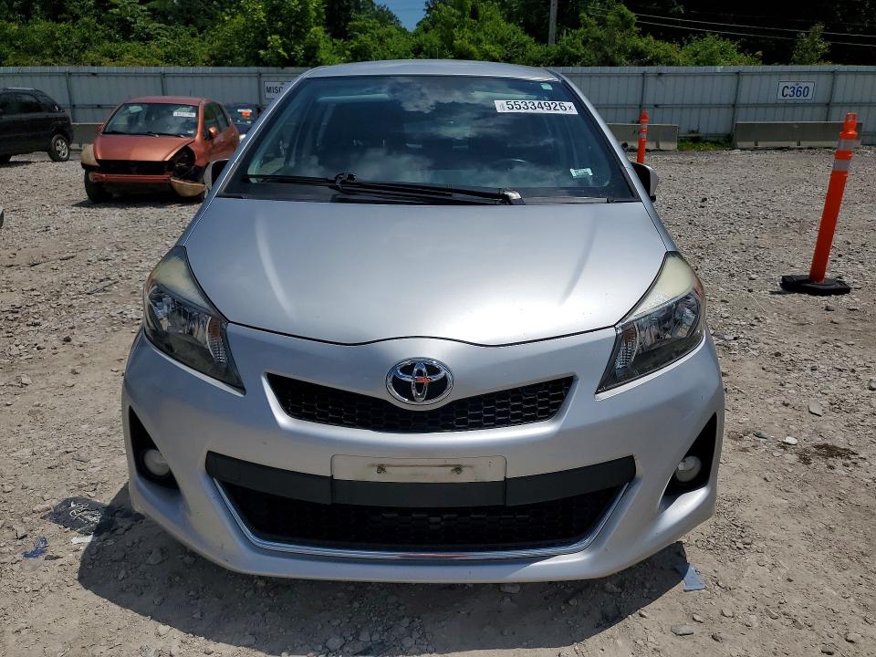 2014 Toyota Yaris 3d მანქანა იყიდება აუქციონზე, vin: JTDKTUD31ED593024, აუქციონის ნომერი: 55334926