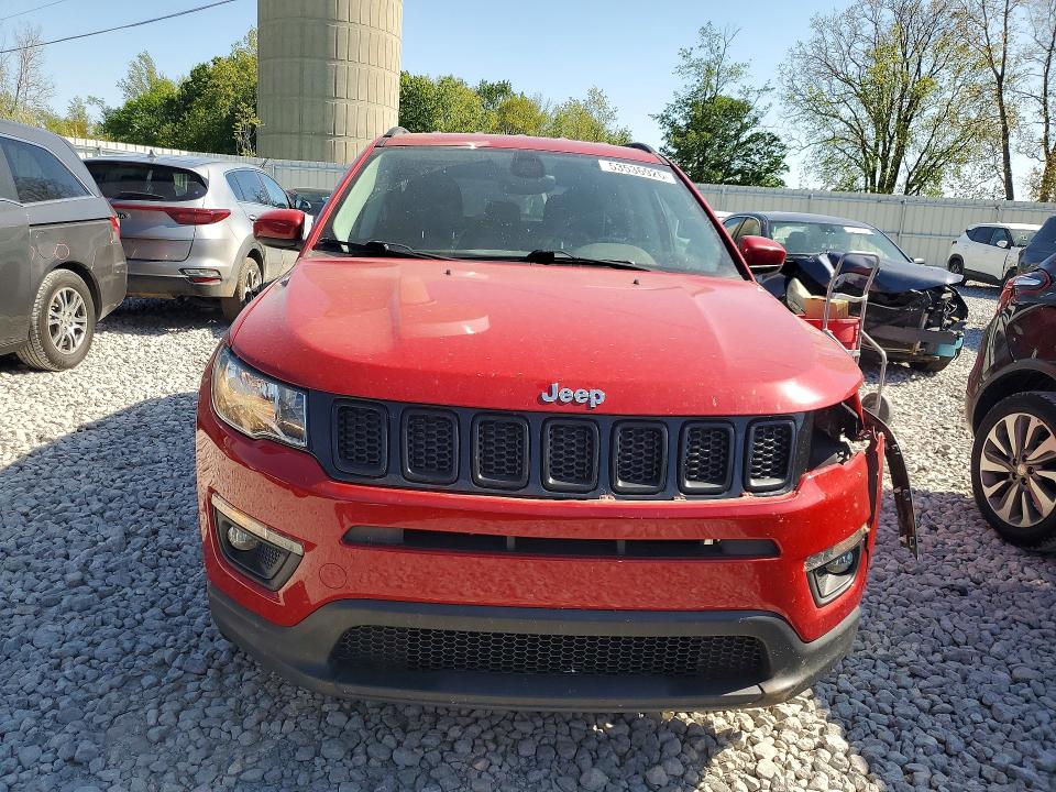 2018 Jeep Compass მანქანა იყიდება აუქციონზე, vin: 3C4NJDBBXJT185669, აუქციონის ნომერი: 53536926
