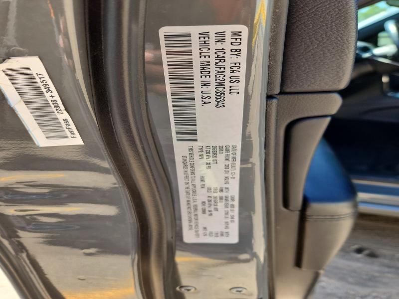 Aukcja sprzedaży 2021 Jeep Grand Cherokee, vin: 1C4RJFAG2MC856343, numer aukcji: 53286106