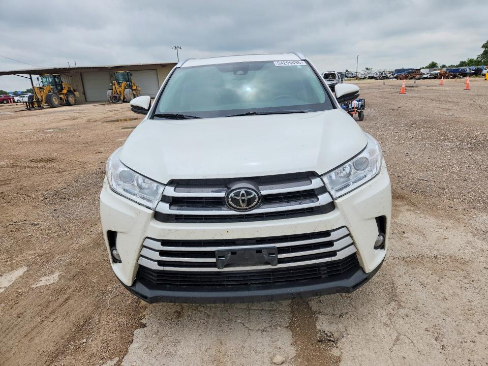 Aukcja sprzedaży 2017 Toyota Highlander, vin: 5TDKZRFH4HS525281, numer aukcji: 54295096